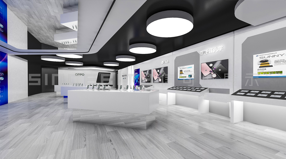 舜宇光学展厅设计效果图
