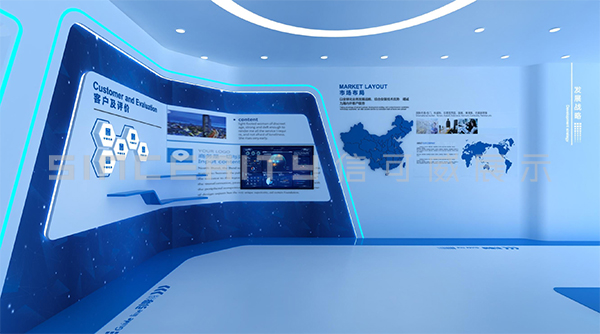 中建三局企业展厅设计效果图