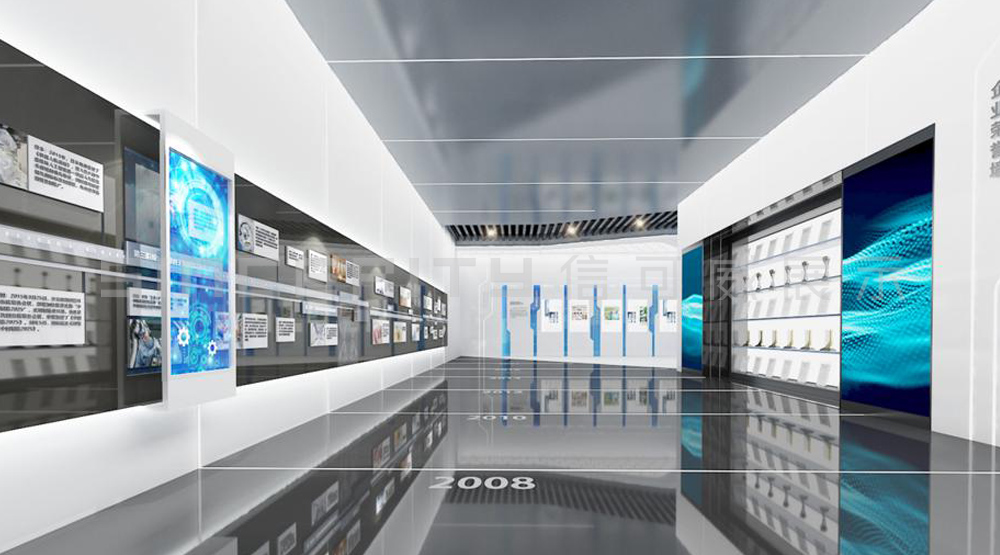 未来科技公司展厅设计
