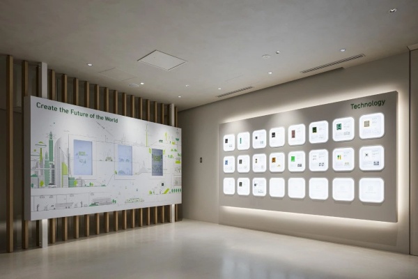 油墨企业展厅设计案例赏析