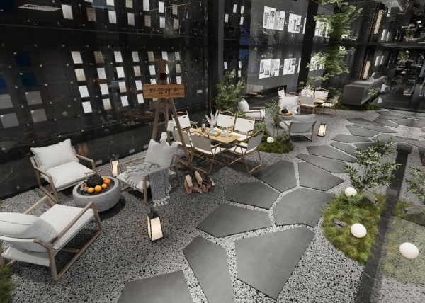 880m²节能科技体验展厅设计案例赏析