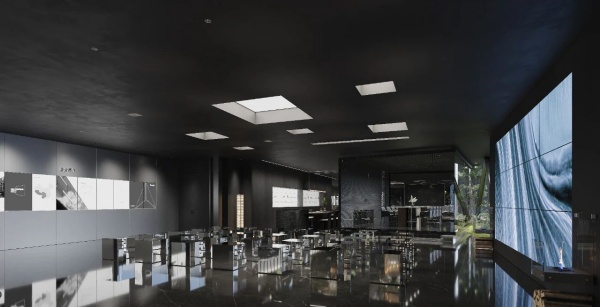 880m²节能科技体验展厅设计案例赏析