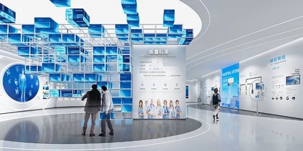 科技型企业展厅设计案例